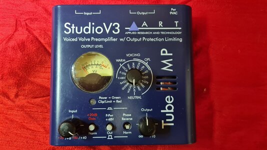 ART Tube Preamp Studio V3