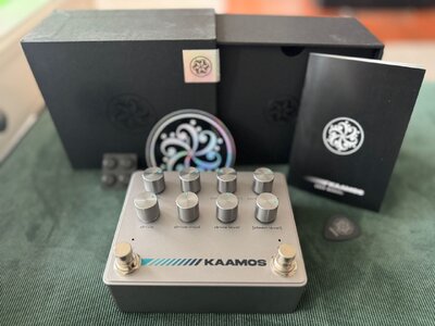 Darkglass Kaamos, Effektrode OC-2A, MXR M82B, Seamoon Sky Machine, Lehle Little Dual