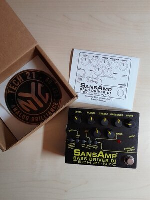 Tech 21 Sansamp Bass Driver DI V2