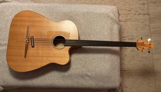 STOLL Guitars Akustik Bass Fretless