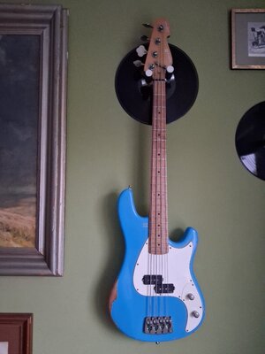 Sandberg Lionel Shortscale Bass Roasted Neck /Tausch Fender Precision