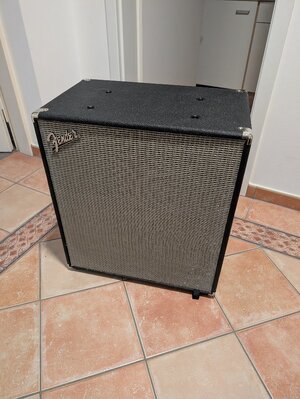 [B] Fender Rumble V3 410 Box - Top Zustand