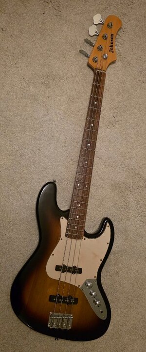 70s Jazzbass-Kopie zum pimpen (inkl. Versand)