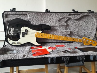 SUCHE: Fender Professional II Precision Black / Maple