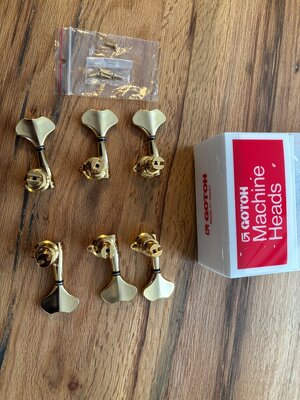 Gotoh res-o-lite Gold 350 3l/3r wie neu