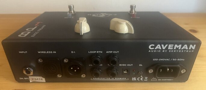 Caveman BP1 Bass Preamp DI Neve 1073