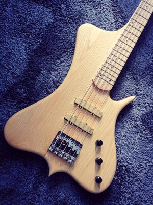 GISS Singlecut BASS, Einzelanfertigung, MEC, Gotoh, unter 4 kg!