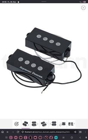 suche seymor duncan spb 3