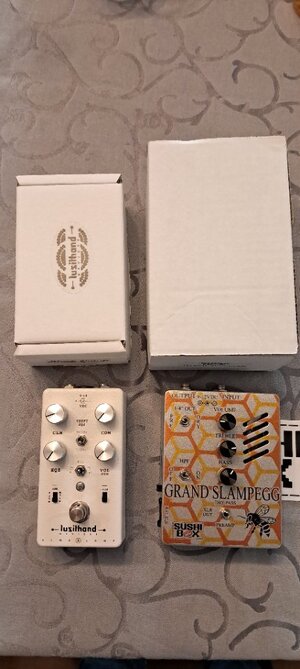 Sushibox Grand Slampegg u. Lusithand Alma Mk3