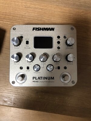 Fishman Platinum pro eq, Preamp, Di,