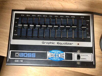 Boss GE-10 Eq, Equalizer