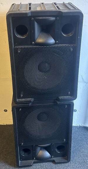 2 Stück Panasonic WS-A200E Boxen – ein Speaker oder Frequenzweiche defekt