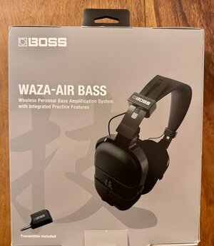 Boss Waza-Air Bass Kopfhörer - Wireless Bass System