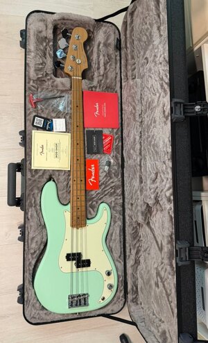 Fender USA Precission, Mod Shop Bass, 2025