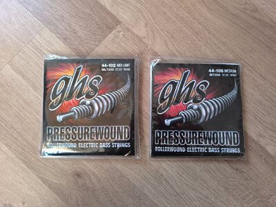2x GHS Pressurewound, 1x M7200, 1x ML7200