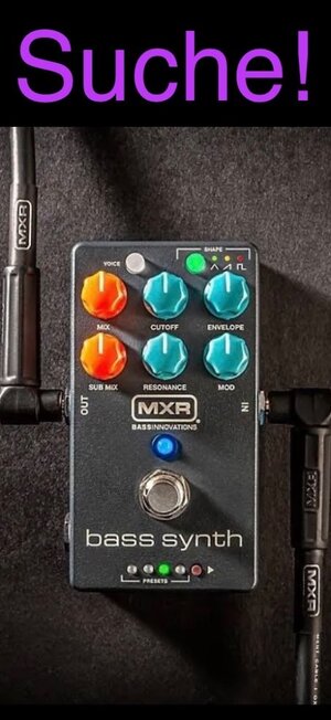 MXR Bass Synth pedal