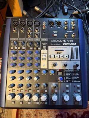 Presonus StudioLive AR8C Mischpult/Audio Interface