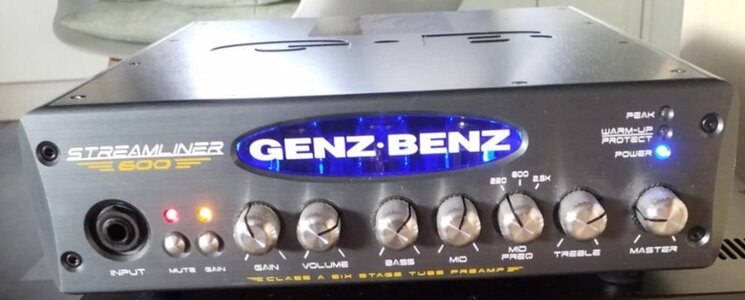 RESERVIERT Genz Benz Streamliner 600 Basshead