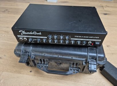 Thunderfunk TFB750-A (Bassverstärker, Bassamp)