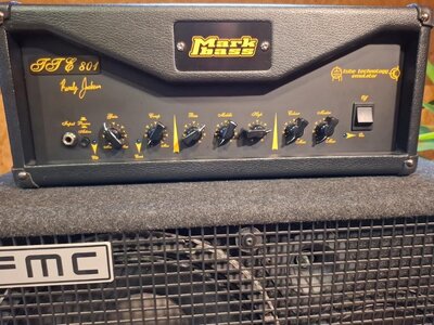 Tausche (oder verkaufe) Markbass TTE 801 in Topzustand
