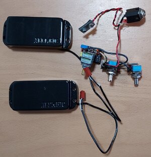 Alembic AXY Tonabnehmer und Vorverstärker