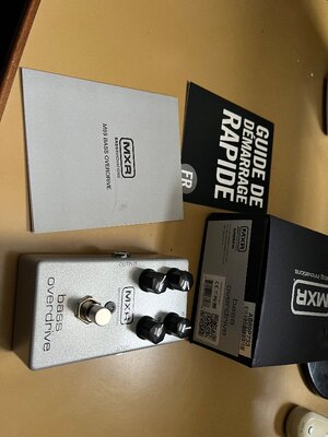 MXR Bass Overdrive M89 OVP