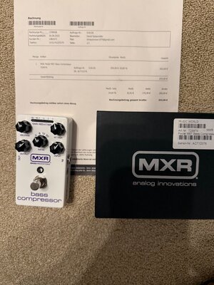 Bass Kompressor MXR M87 mit Restgarantie (9/2025)