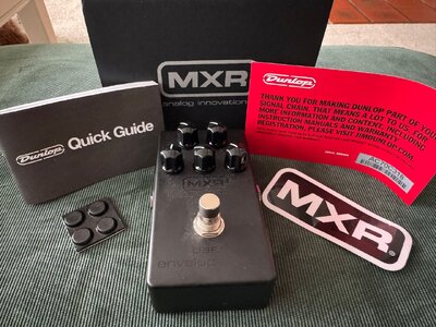 :: Dunlop MXR M82B Blackout Edition :: Bass Envelope Filter :: wie NEU mit Rechnung und Garantie