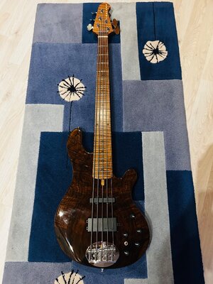 Lakland 55-94 USA Deluxe Claro Walnut FLRMN