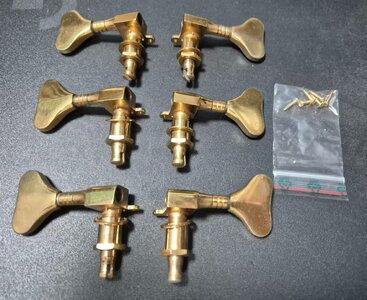 Schaller M4 gold, 12mm Bohrung, 90er Jahre