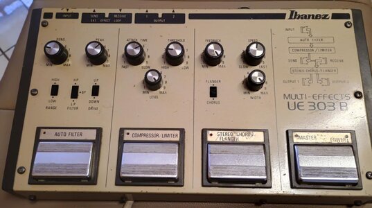 Ibanez UE-303B, Made In Japan, 1983, Rare, Collector's item.