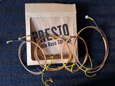 Kontrabaß-Saiten Presto Ultralight für 3/4