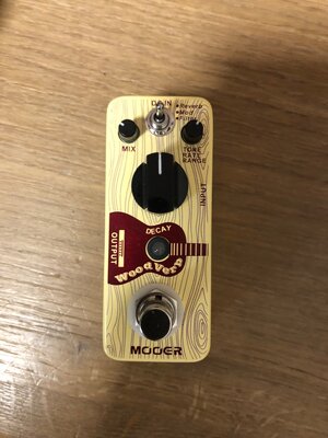 Mooer woodverb, Reverb, hall,
