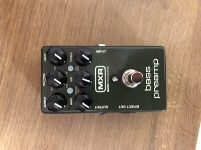 Mxr basspreamp