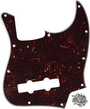 Suche ein 10-Loch Jazz Bass Pickguard Tortoise