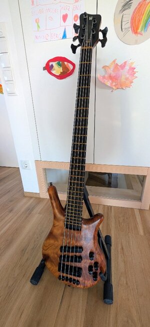 Warwick Thumb NT5 aus 2008 mit John East Preamp