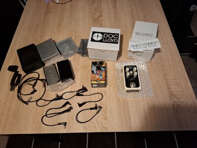 FS/FT: Doc Loyd Photon Death Ray, Recovery effects Pearl Fuzz & Pedal housings and accesories