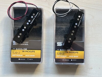 Seymour Duncan SJB-2 Hot Jazz Pickup Set