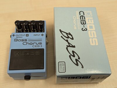 Boss CEB-3 Bass Chorus in OVP