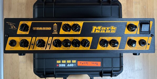 MarkBass TSA 500 - hybrides Bass Top mit zus. Röhrenkanal