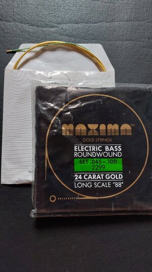 Maxima (Optima) Gold Strings 45 - 100