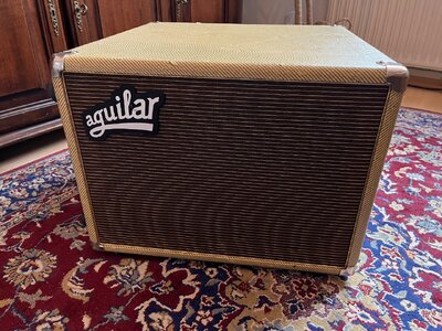 Aguilar DB112 300W 8Ohm Tweed mit Neodym Speaker Celestion BN12-300s