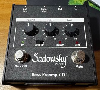 Sadowsky SBP-1 Outboard Preamp / DI , absolut neuwertig!
