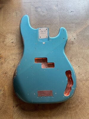 Precision Bass Body - LPB Nitro - Franchin Guitars *