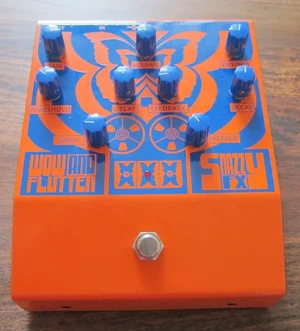 Snazzy FX Wow And Flutter Effektpedal wie kaputtes Tonbandgerät