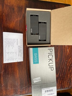 EMG P - Aktiver 4-Saiter Precision Bass Tonabnehmer