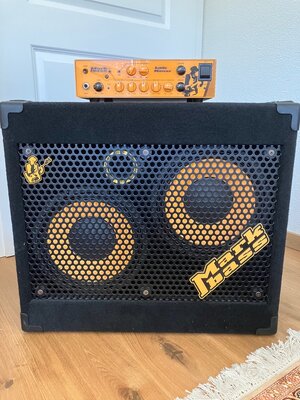 Markbass Little Marcus 500 plus Marcus Miller 102 Cab