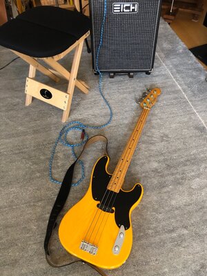 Fender 51´s reissue P Bass butterscotchblond cij
