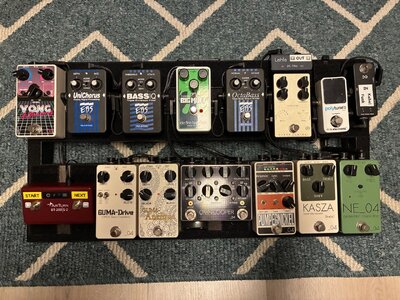 Pedalboard - Pedaltrain, Cioks, Schalltechnik04, EBS...