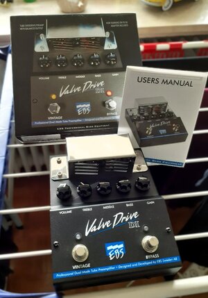 EBS ValveDrive DI, Bass-Röhrenvorverstärker/Overdrive-Pedal
